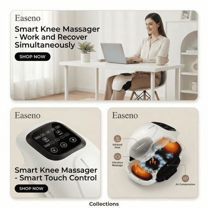 Easeno™ Smart Heated Knee Massager