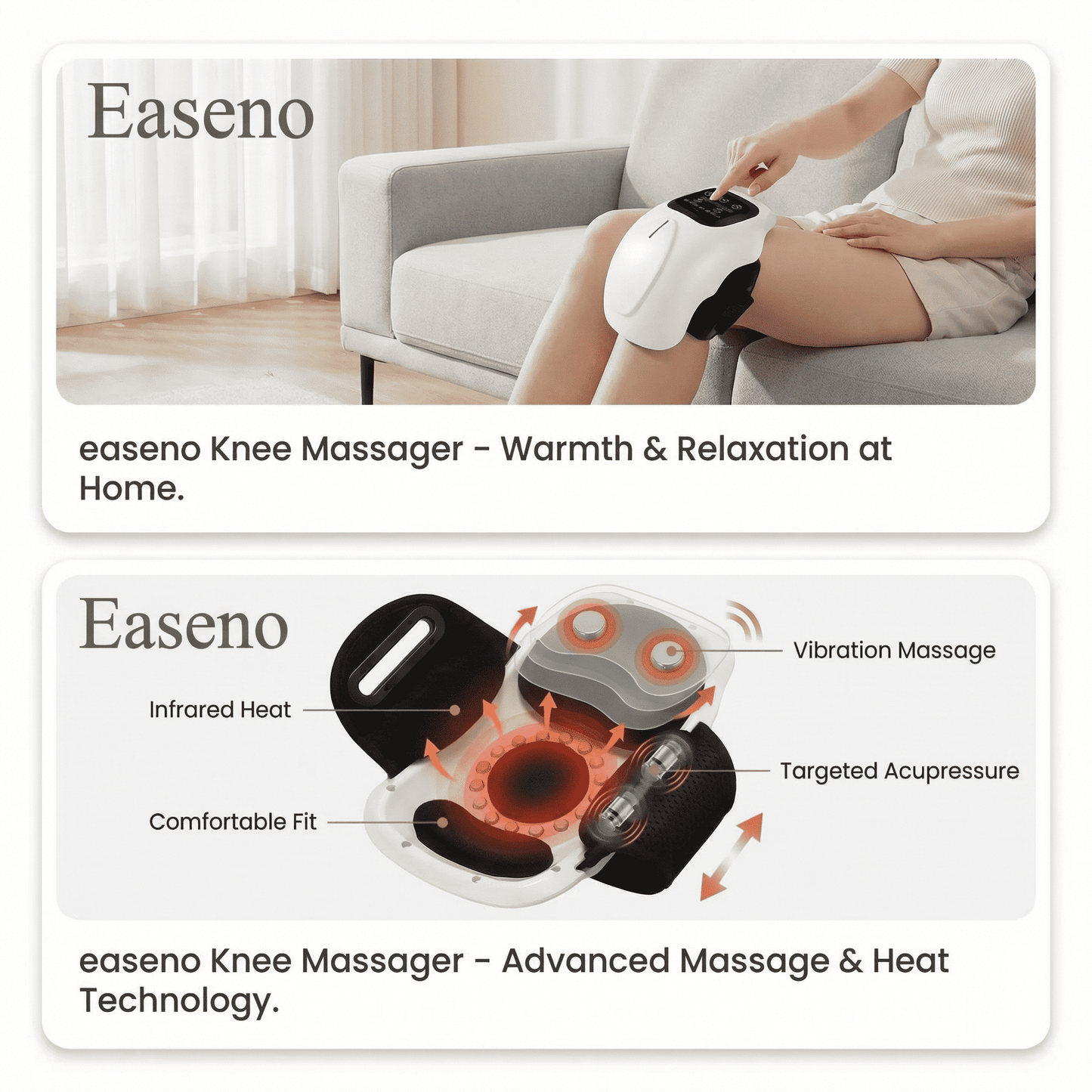 Easeno™ Smart Heated Knee Massager