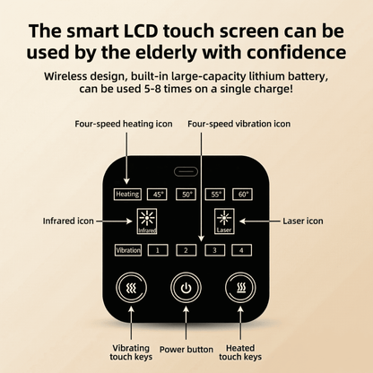 Easeno™ Smart Heated Knee Massager