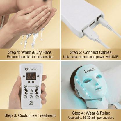 Easeno™ Precision LED Therapy Mask