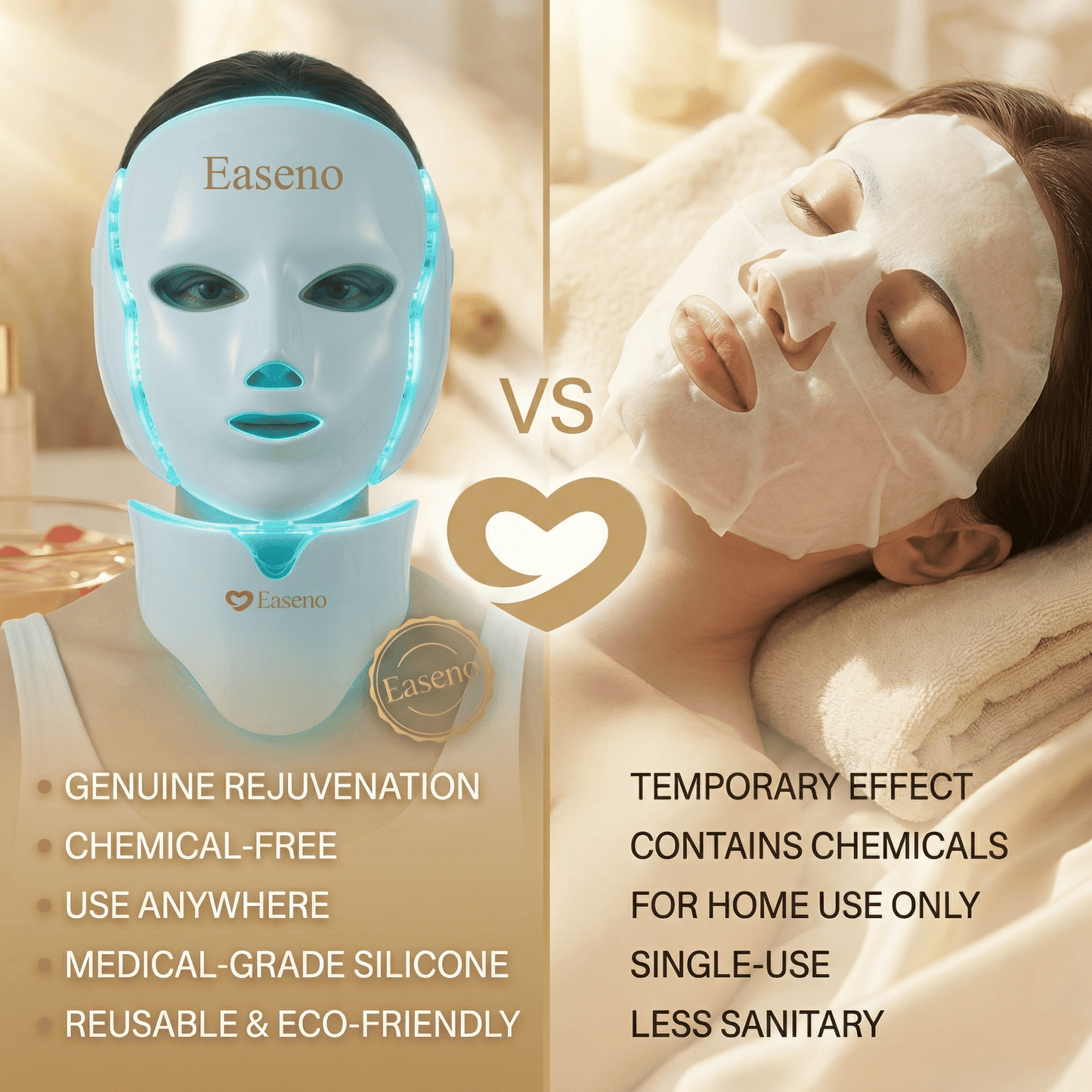 Easeno™ Precision LED Therapy Mask